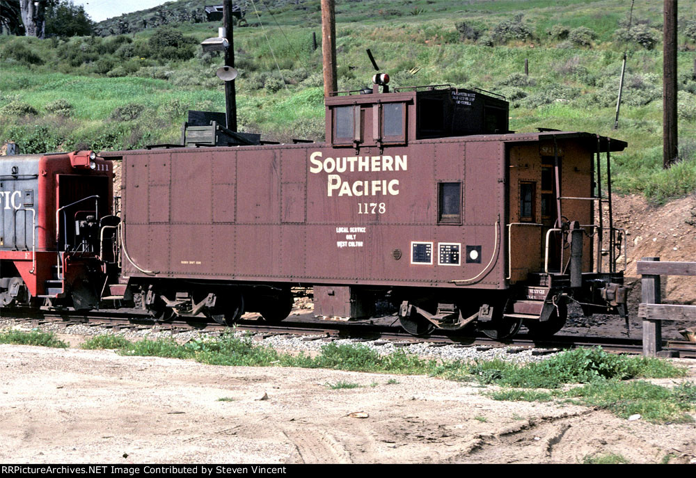 Southern Pacific caboose #1178 here on Kyle's new startup of SD&AE